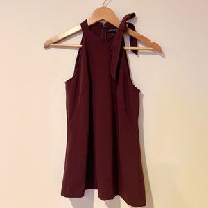 Banana Republic Tie Neck Tank Blouse